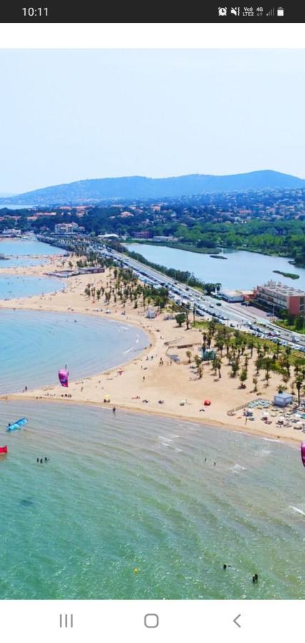 T2 Bord de mer avec jardin Saint Aygulf Buitenkant foto